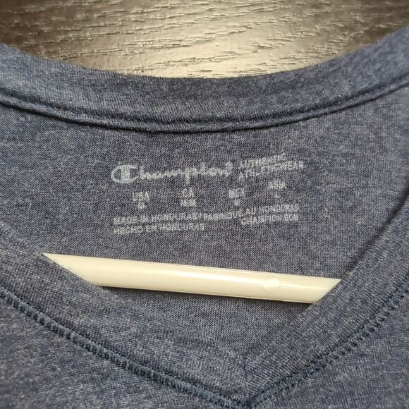 Champion Blue V-Neck Tank Top Size M‎ - Picture 7 of 8